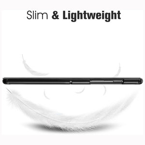 Fonction de réveil intelligent, étui en cuir PU avec support pour tablette <span class=keywords><strong>samsung</strong></span> <span class=keywords><strong>galaxy</strong></span> <span class=keywords><strong>tab</strong></span> T720 <span class=keywords><strong>s5e</strong></span> - Product Image 2