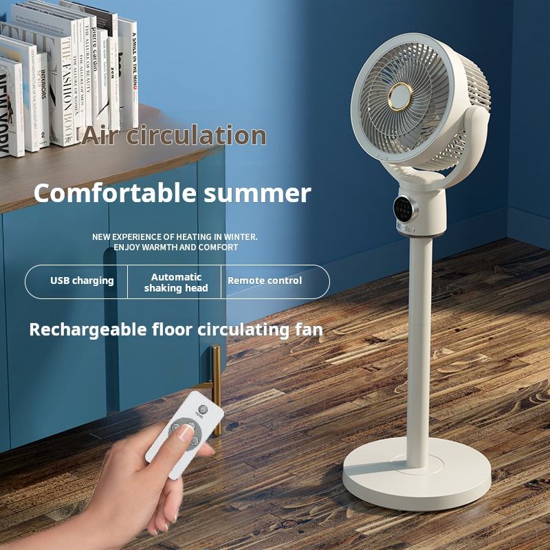 Quiet Air Telescopic Strong Power Portable Circulating Fan