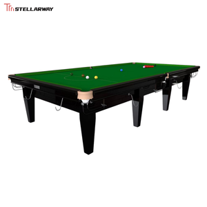 <span class=keywords><strong>Mesa</strong></span> <span class=keywords><strong>de</strong></span> Snooker <span class=keywords><strong>de</strong></span> Diseño Moderno y Lujoso <span class=keywords><strong>de</strong></span> 9 pies x 10 pies, con Marco <span class=keywords><strong>de</strong></span> Madera Sólida Desmontable, Resistente a los Arañazos, para Interiores, Ideal para Villas - Product Image 5
