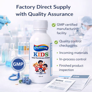 Sirop liquide de vitamines pour soutenir le développement sain, nutriments, minéraux, boisson pour enfants - Product Image 5