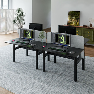 Escritorio Ergonómico Inteligente <span class=keywords><strong>2026</strong></span>, Mesa Eléctrica de 4 Patas, Dos Motores, 3 Etapas de Ajuste de Altura, Escritorio de Pie, Muebles de Oficina - Product Image 2