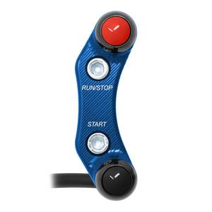 Interruttore Manubrio Destro per Yamaha YZF-R3 (Fori Allineati) (Blu) - Product Image 1