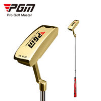Putter de golf PGM TUG033 usiné CNC, pour droitier, en acier inoxydable, avec logo personnalisé