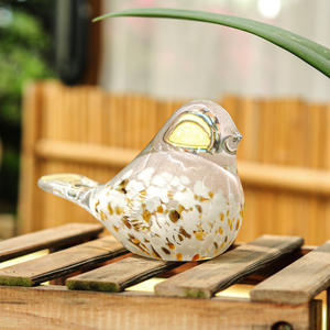 Figura de Pájaro de Cristal Hecha a Mano, Pulida, Ecológica, con Estampado Animal, Regalo de Navidad o Cumpleaños, Animales Decorativos Coleccionables - Product Image 6