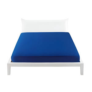 BIANCALUNA - Sábana de 120x200 cm, Color Azul, Línea 1/2 - Product Image 1