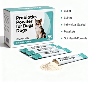 Probiotiques en gros pour chiens et chats - Soutien immunitaire, digestion sensible, hypoallergénique, huile de poisson, santé des articulations et de la peau, marque OME - Product Image 4
