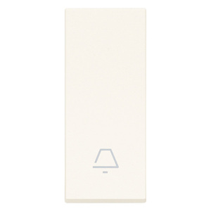 Tasto 1M Allin Simb Campanello Bianco 10x5x1.5 Cm Doorbell <b>Switch</b> - Product Image 1