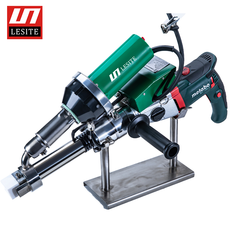 Пластиковый ручной экструдер для сварки HDPE LDPE Geomembrane, сварочный аппарат