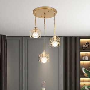<span class=keywords><strong>Lustre</strong></span> en fer de <span class=keywords><strong>style</strong></span> <span class=keywords><strong>scandinave</strong></span> moderne et créatif pour restaurant, salle à manger, hauteur réglable, éclairage personnalisé pour la maison - Product Image 4