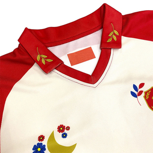 Maillot de football personnalisé OEM, design tendance, style sport urbain, maillot de foot unique, écologique, à séchage rapide - Product Image 2
