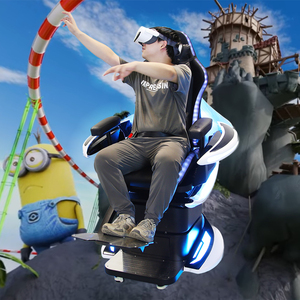 YHY VR Machine fabricant réalité virtuelle 360 montagnes russes Commercial 9D VR cinéma mouvement chaise jeu - Product Image 4