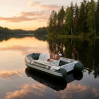 Kayak gonflable en PVC pour 2 personnes, sport nautique en plein air, canoë tandem, bateau à rames avec pompes et pagaies