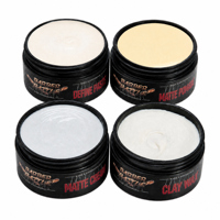 BARBERPASSION Sans Alcool Silkening No Fkaking Meilleurs Hommes Texture Pâte Cheveux Naturels Argile Mat
