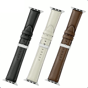 <span class=keywords><strong>Cinturino</strong></span> in <span class=keywords><strong>Pelle</strong></span> Fatto a Mano con Sgancio Rapido per <span class=keywords><strong>Apple</strong></span> <span class=keywords><strong>Watch</strong></span>, 38mm 40mm 42mm 44mm, Vendita all'Ingrosso - Product Image 1