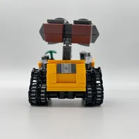 Más de 200 Piezas de Mini Robots Wall-e, Bloques de Construcción MOC, Kits de Ladrillos DIY, Juguetes Creativos para Niños, Regalos para Niños y Adultos