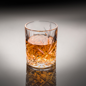 Jingyue10ozカスタムロゴダブル昔ながらのクリスタルガラスロックウイスキーテイスティンググラスウイスキーカクテルスコッチスピリット - Product Image 6