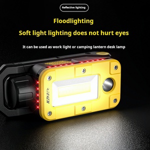 Xpe USB có thể sạc lại có thể điều chỉnh công việc ánh sáng đa chức năng <span class=keywords><strong>LED</strong></span> cắm trại đèn nam châm thiết kế không thấm nước <span class=keywords><strong>COB</strong></span> làm việc ánh sáng ngoài trời - Product Image 4