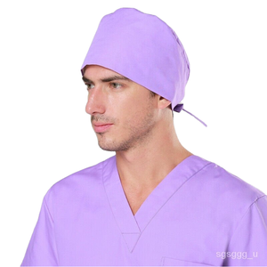 Thoải mái nhanh chóng làm khô điều dưỡng chà hat với ECG thêu unisex y tế Phụ kiện cho bệnh viện phòng khám và nha sĩ - Product Image 3