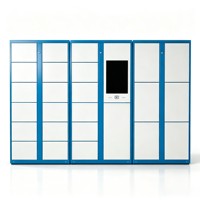 Casier de rangement intelligent étanche pour colis – Armoire de livraison électronique en métal haute sécurité pour appartements et communautés
