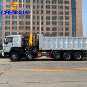 <span class=keywords><strong>Camion</strong></span> à <span class=keywords><strong>benne</strong></span> basculante Sinotruck Howo 8x4 <span class=keywords><strong>neuf</strong></span> avec <span class=keywords><strong>grue</strong></span> à vendre - Product Image 3