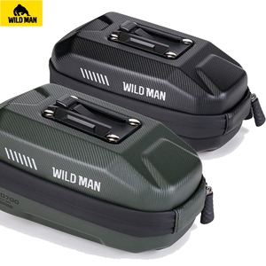 WILDMAN GD700 1L Sacoche de vélo détachable, sacoche arrière de vélo, sacoche de selle rigide imperméable pour moto - Product Image 6
