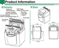 Pompe à huile automatique, lubrifiant circulaire pour Machine à tricoter circulaire