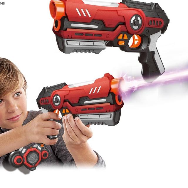 China Factory Toys Eco Toy Flashing Music Battle Laser Tag Gun, Most Popular Shooting Laser Electric Gun Toys