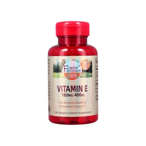Cápsulas de Vitamina E 400 180mg, Sin Gluten, Sin Lácteos, Sin OMG, para el Apoyo Inmunológico, Suplemento Vitamínico en Cápsulas, Gran Venta - Product Image 1