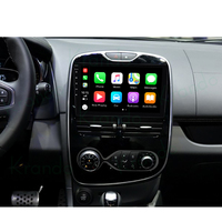 Krando 10,1" Autoradio Stéréo Android pour Renault Clio 4 2014-2016, Lecteur Multimédia de Voiture Compatible Caméra 360, Bluetooth, Apple CarPlay