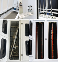 Machine de lavage, de nettoyage et de séchage de verre plat vertical