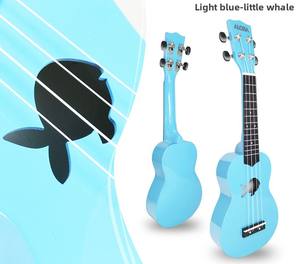 อูคูเลเล่ไม้อะคูสติก21นิ้วสายไนล่อนเล่นได้เครื่องดนตรีไม้โรสวูด - Product Image 6