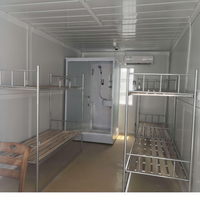 Casa Contenedor Plegable de Montaje Rápido Directo de Fábrica, Ducha, Oficina, Edificio, Apartamento, Alojamiento, Resistente al Viento