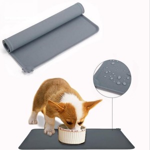 Impermeável Non Slip Silicone Food Feeding Cat Pet Dog Bowl Mat para cães - Product Image 5