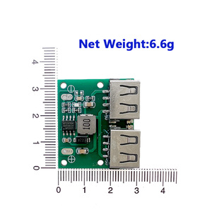Módulo de Carga Reductor de Voltaje CC-CC OKY3502-5-1 de 9V 12V 24V a 5V con Salida USB Dual - Product Image 6