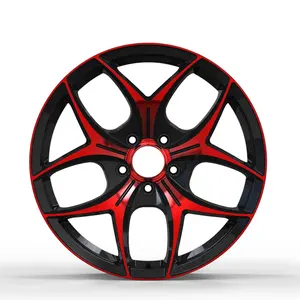 custom forged wheels 19 20 21 inch forged rims red gloss black for bmw f30 f10 G20 G30 M4 M5 5x120 5x112