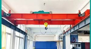 رافعة علوي صناعية مزدوجة العارضة 5 طن 10 طن 20 طن للمستودعات وورش العمل ومصانع التصنيع - Product Image 2