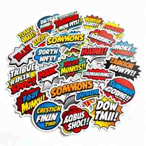 Tem nhãn decal cắt theo yêu cầu, chống nước, in trên chất liệu vinyl dùng cho bao bì sản phẩm - Product Image 6