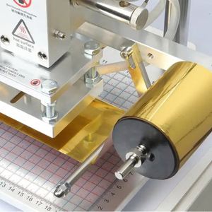 Manual Handmade Leather Letter Plastic Sunglasses Paper Hot Stamping Machine, Automatic Roll Paper Small Hot Stamping Machine - Product Image 5