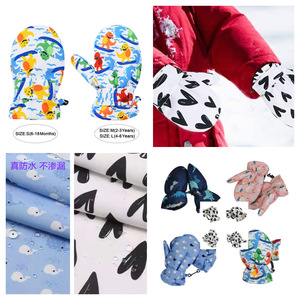 2024 invierno cálido niño niñas niños <span class=keywords><strong>manoplas</strong></span> de esquí impermeable dibujos animados caballo de mar dinosaurio forro polar niños bebé <span class=keywords><strong>manoplas</strong></span> de esquí - Product Image 5