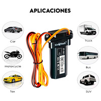 Localizador GPS TK130 con Tarjeta SIM 4G para Auto/Motocicleta con Rastreo en Tiempo Real, Mapa de Google y Plataforma Gratuita