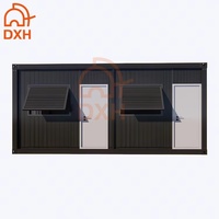 Daxiang fournisseur OEM ODM paquet plat maison conteneur préfabriqué portable 2 voitures double conteneur garage pour parking