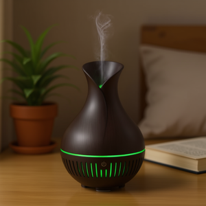 Aromatherapy <b>Diffuser</b> 300Ml <b>Ultrasonic</b> Cool Mist Humidifier For Home Office Bedroom Essential Oil <b>Diffuser</b> With Led Light - Product Image 3