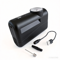 Gonfleur de pneus portable sans fil avec manomètre analogique, pompe à air rechargeable pour voiture, moto, vélo, utilisation en bord de route