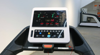 Tapis roulant électrique commercial N28 avec écran LED, capacité de 300 kg, vitesse de 1 à 20 km/h - Machine de fitness pour la marche et la course à pied