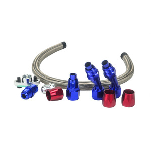 ชุดสายเชื่อมต่อเทอร์โบชาร์จเจอร์ Poyracing รุ่น T3 T4 T04E สำหรับการดัดแปลงและอัปเกรด - Product Image 3