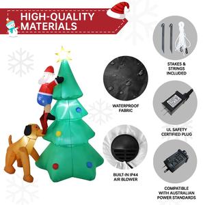 Yüksek kaliteli Inflat noel reklam şişme şenlikli hediye fikirleri çocuklar için özel şişme olay parti dekorasyon için - Product Image 2