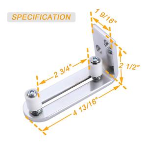 Bas ajustable <span class=keywords><strong>Guide</strong></span> de Plancher Rester Rouleau <span class=keywords><strong>Pour</strong></span> <span class=keywords><strong>Porte</strong></span> <span class=keywords><strong>Coulissante</strong></span> ajuster rouleau - Product Image 4