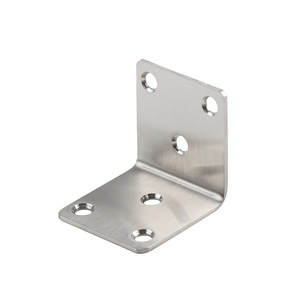 JINNATE Stainless Steel Angle Brackets L-Shaped Connectors For Furniture Hardware Partition Connection Durable Fixation - Product Image 5