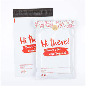 Özelleştirilmiş biyobozunur compostable poli mailers nakliye teslimat polybags renkler güçlü yapışma çevre dostu posta çantaları - Product Image 6