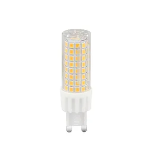 G9 8.5W เซรามิค 88PCS SMD 2835 130V 230V G9 หลอดไฟ LED ข้าวโพด, LED-G9